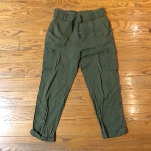 Free People cargo pant size 2